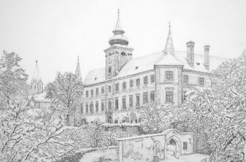 Schloß Droß im Winter